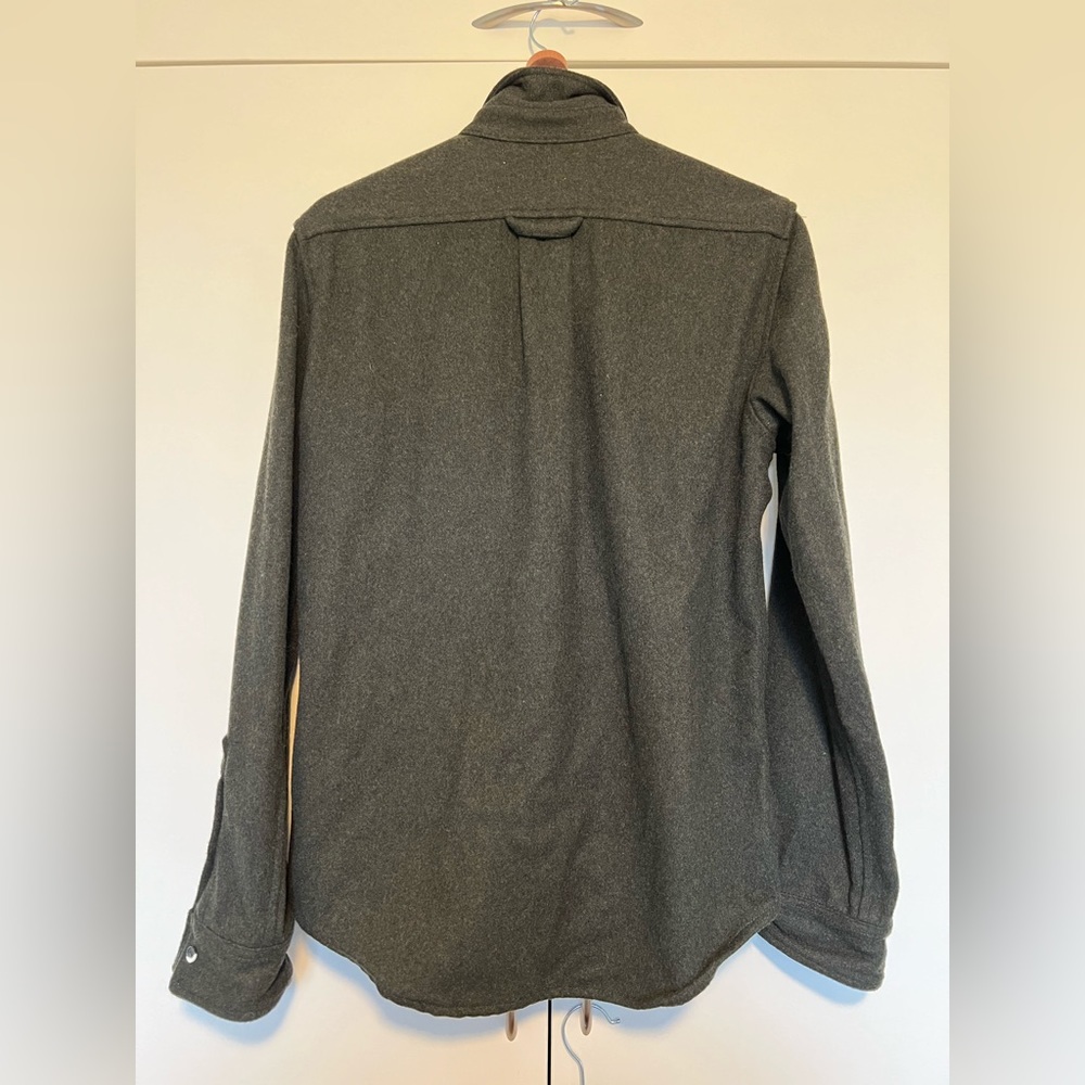 Anian Modern Melton Olive - men's Medium - Picture 6 of 9